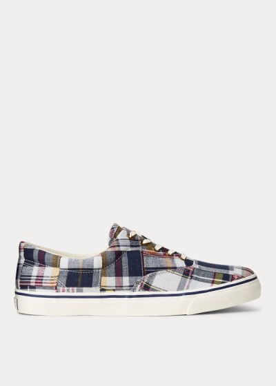 Pánské Tenisky Polo Ralph Lauren Cotton Madras - 01563-KGAS